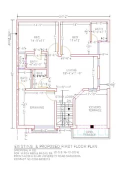 Civil dratsman 2D Design hand Sketching and Cad Opreator