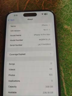 iphone 14 pro max 256GB