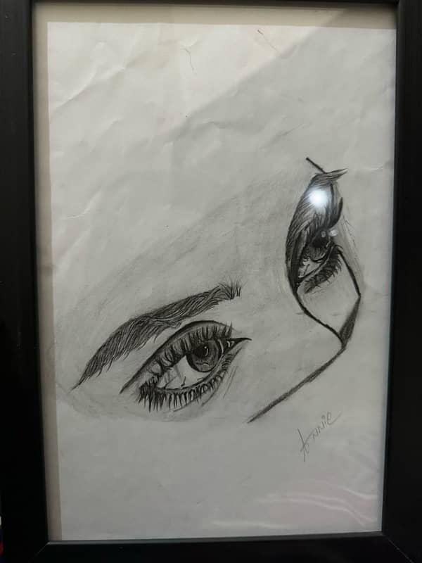 beautiful eye sketch 1