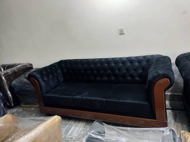 Sofa Set/L Shape Sofa/6 Seater Sofa/ Wooden Corner Sofa/Sofa Cum Bed/ 15