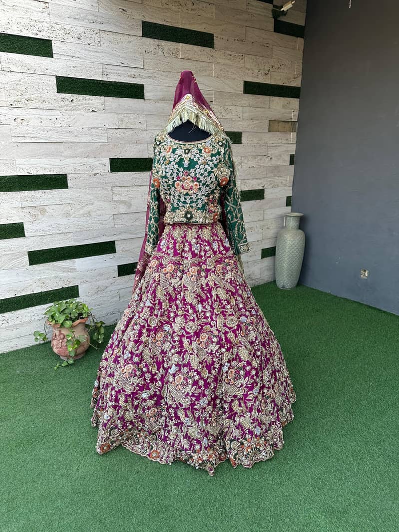 Wedding Dress | Mehndi Wedding Dress are Available (DEMANDING DRESS) 9