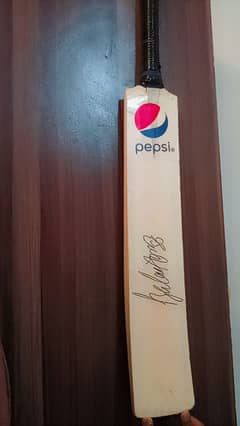 Pepsi Babar Azam signed bat