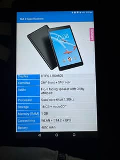 Lenovo tab for Sale