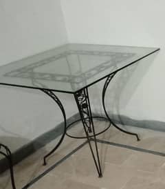 IRON DINING TABLE GOOD CONDITION