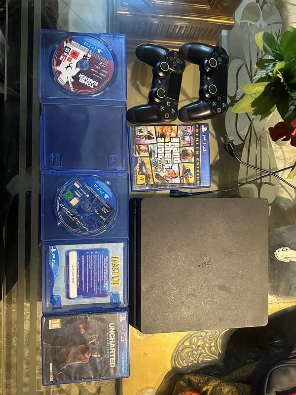 ps4 Slim for Sale – Perfect Condition, Incredible price + games 4