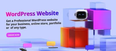 I will design and develop WordPress website for you