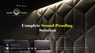 Soundproofing Solution For Home|Commercial home theater