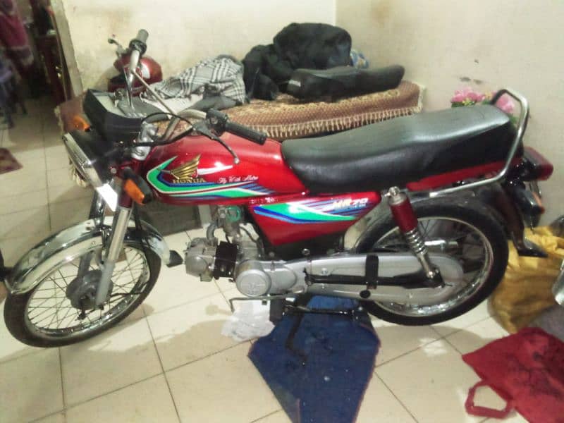 Metro motorcycle MR 70cc model 2017 for sale 5