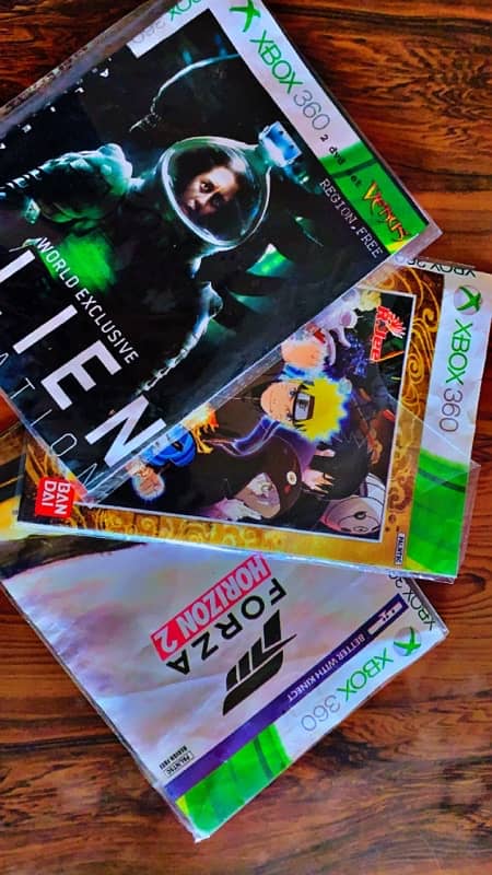 Pack of three Xbox 360 CD Games 2