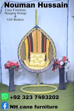 hanging swing | jhula | jhoola | outdoor swing | egg swing | macrame