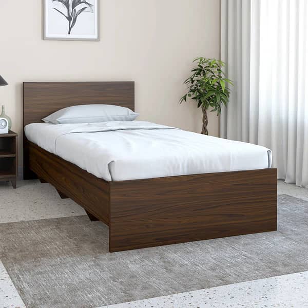 Bed Set - Bedroom Set -Single Bed - Wooden Bed - Bed with Side Table 1