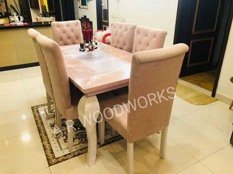 Dining Table With Dining Chairs | Dining Table | luxury dining set | 12