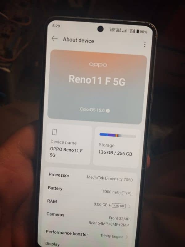 Oppo Reno 11f 5g 1