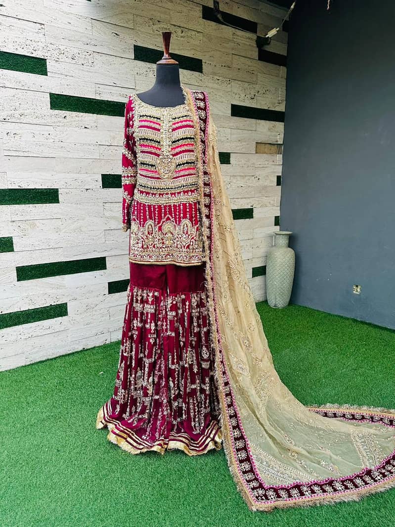 Wedding Barat Dress | Barat Dresses are Available (DEMANDING DRESS) 14