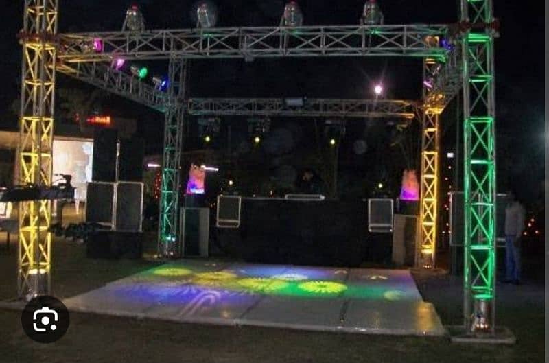 Sound System, Lights, SMD & Dance floor available on Rent 11