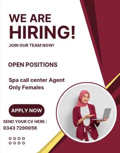 Need Female staff for Urdu call center