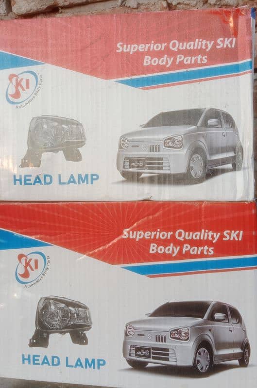 Suzuki Alto Head lights geniune. 4