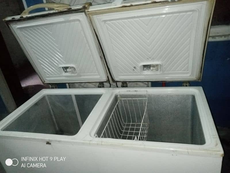 Dollance Double Door Big Size Deep Freezer 6