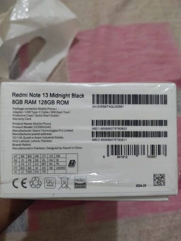 Xiaomi Redmi note 13 2