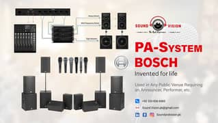 Public Address System, Conference System, Microphone, Sounds System