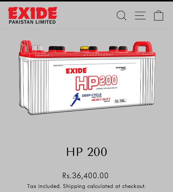 Exide HP200 170AH 12v in good condition Heavy Duty 0