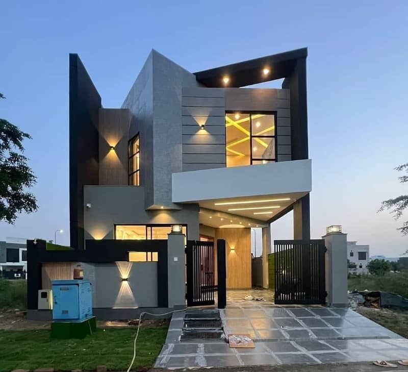 3 Years Installments Plan Modern Brand New House For Sale In Park View City 0