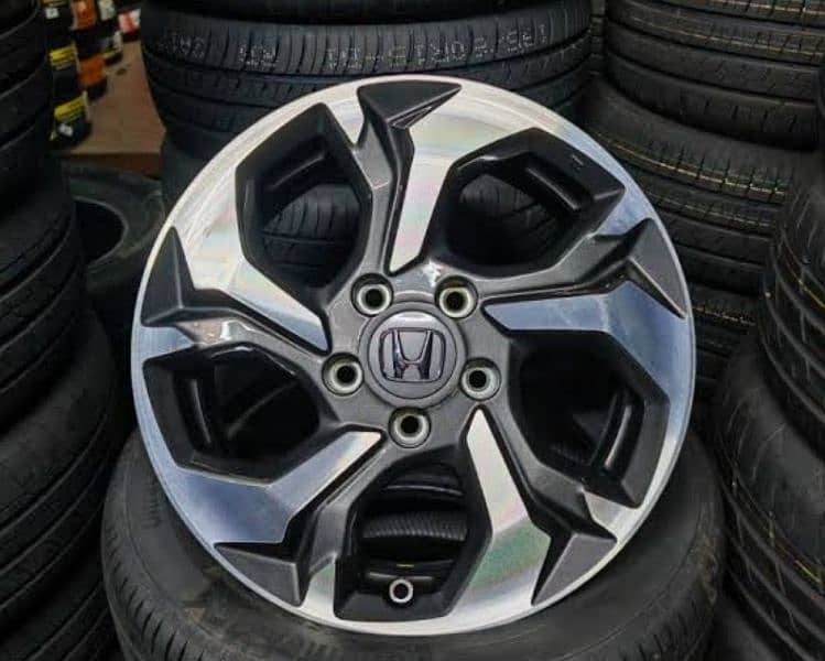 HONDA BRV ORIGINAL JAPANI RIM TYRE 16 INCH LIGHT WEIGHT 0