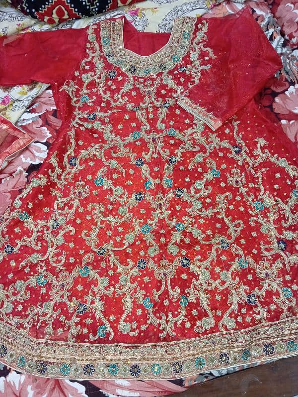 kameez net ki or shalwar organza 2