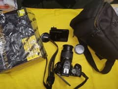 Nikon D5600 DSLR camera almost New