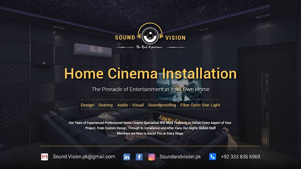 Luxury Home Theaters Design & Installation| Fiber Optic Star Light 0