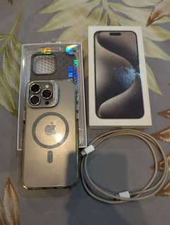 Iphone 15 pro max 512gb JV complete box