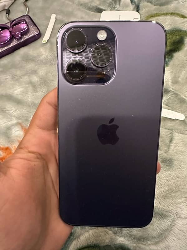 Apple 14 pro max LlA new condition 256 gb 2