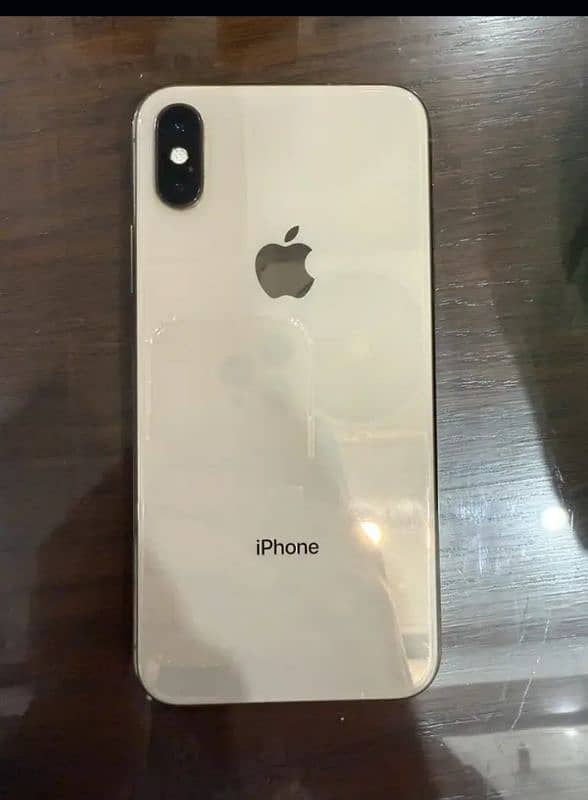 iphone xs golden 256 factory unlock non pta 0