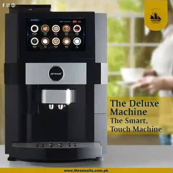 Fully automatic coffee & Tea vending machine for commercial use 2