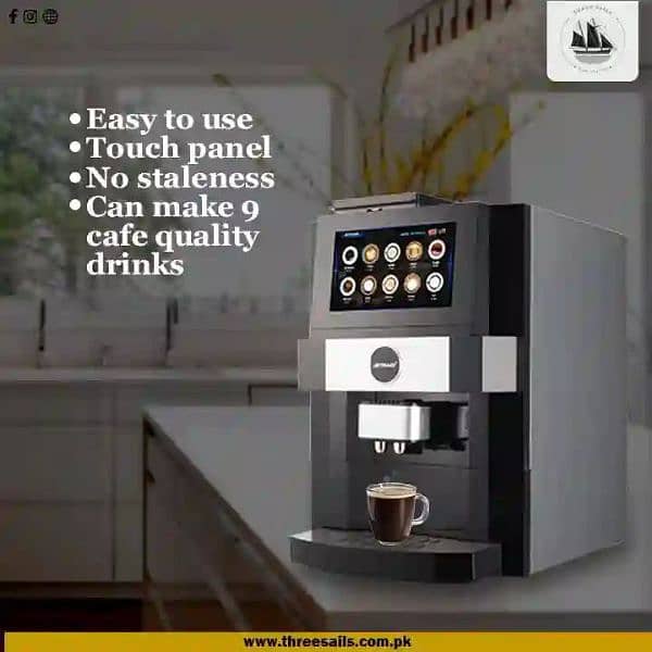 Fully automatic coffee & Tea vending machine for commercial use 6