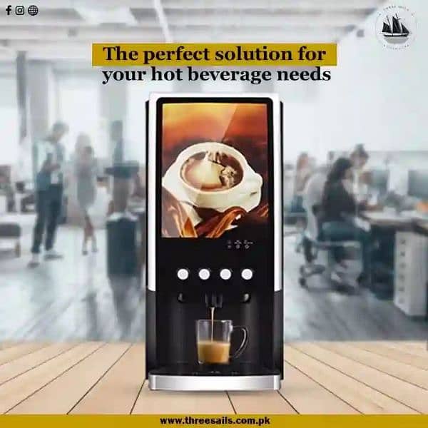 Fully automatic coffee & Tea vending machine for commercial use 10