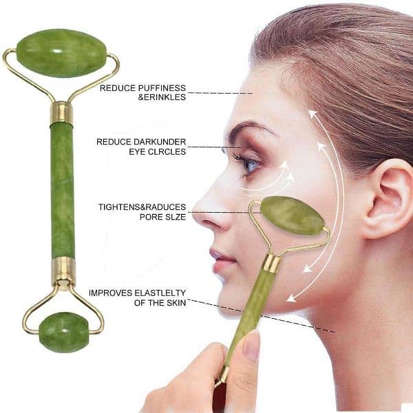 Hydrating Jade Roller 1 Pcs Smooth Anti Aging Tool for all Skin Types 1