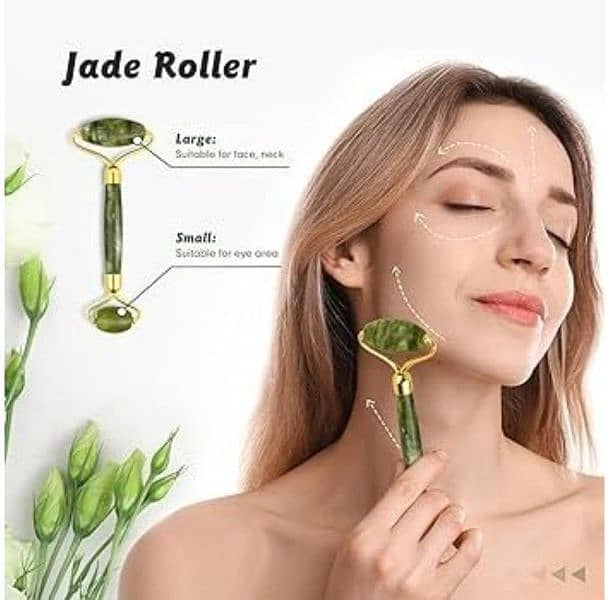 Hydrating Jade Roller 1 Pcs Smooth Anti Aging Tool for all Skin Types 2