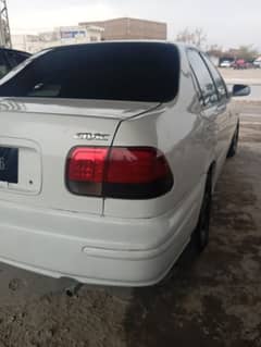 Honda Civic vti 1997 model white color