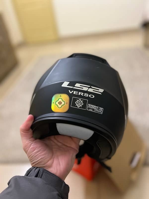 LS2 Verso Matt Black Helmet for Sale 1