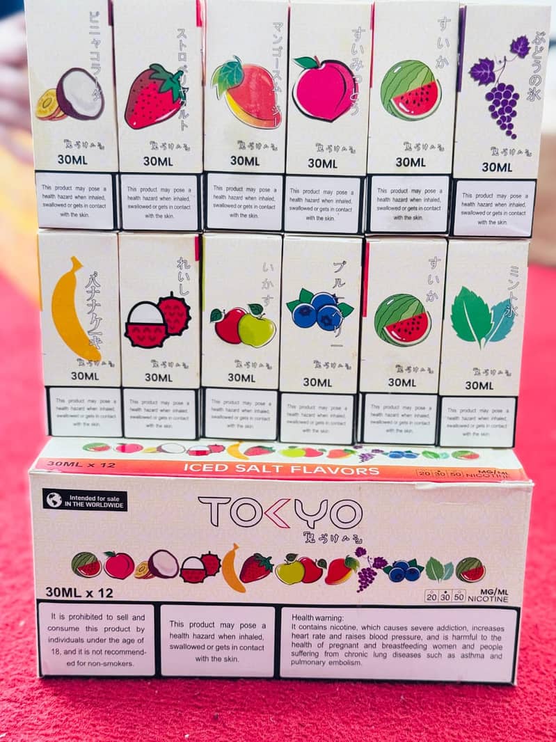 [VAPES•PODS•MODS] TOKYO FLAVOURS 30ml\ALL Vapes Pods Flavours For Sale 0