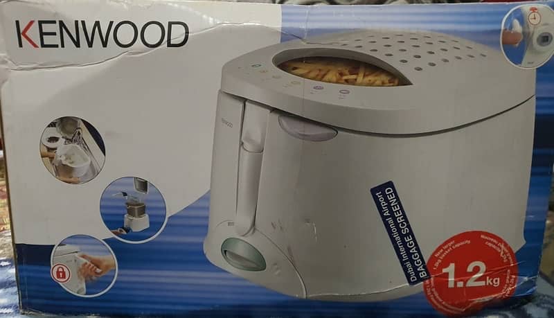 "1800W Deep Fryer Kenwood - New, Seal Packed, 0