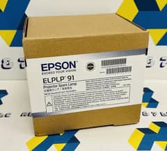 NEW - Genuine - Epson Projector Lamps V13H010L 87 and V13H010L 91