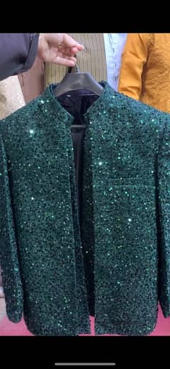 wedding prince Coats available new stylish Green and Black