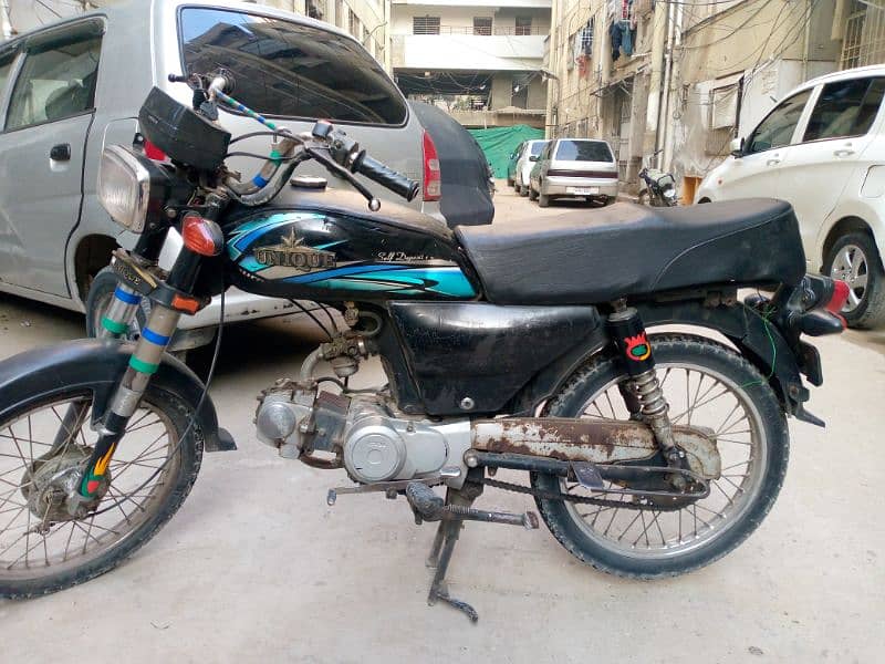 unique bike h Karachi number Hy first owner Hy cplc clear Hy sub ok 1