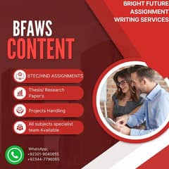 Bright future Assignments & thesis writing services