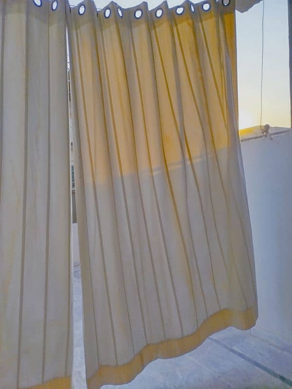 (Curtains) high quality set of 3 curtains 1