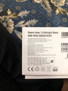 Redmi Note 13 Midnight Black 8GB/256GB