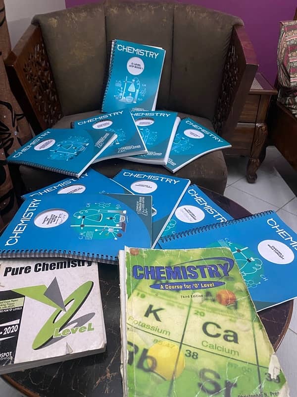 chemistry sir farhan khan notes and pp chem olevel book and topical pp 1