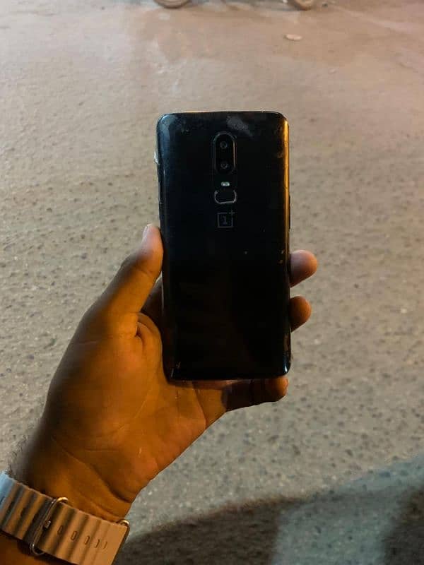 oneplus 6 8GB RAM 128gb memory double sim approve 0